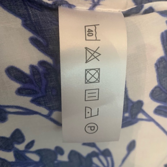 SZ SP Vix Paula Hermanny Blue/White Cover-Up - Picture 10 of 11